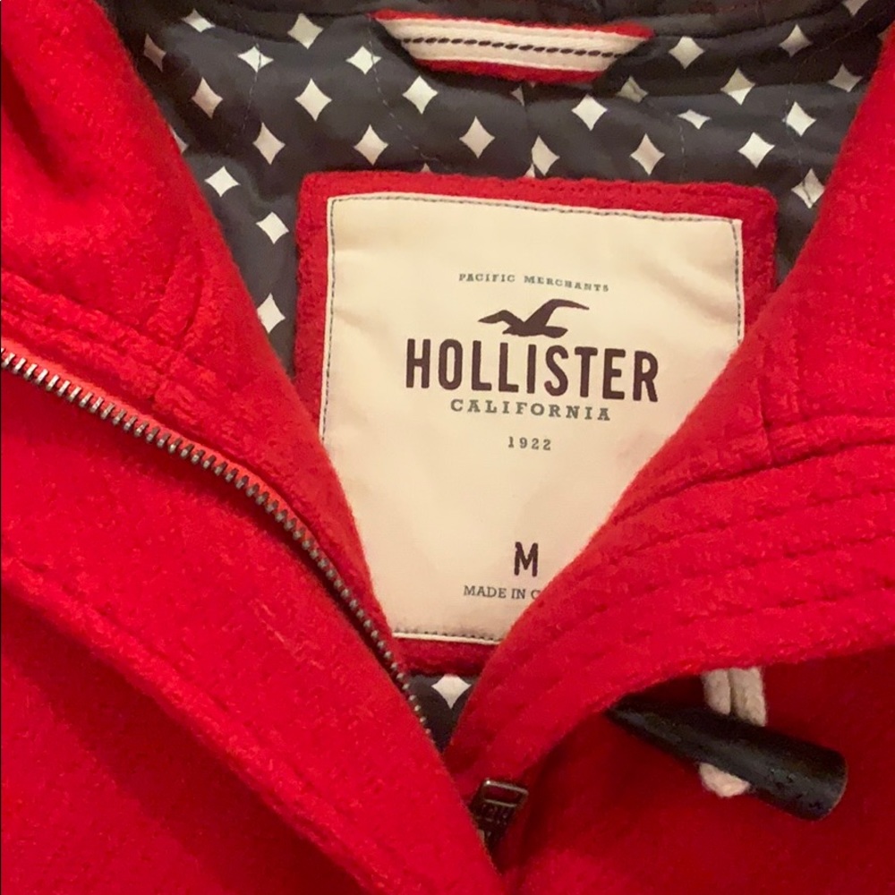 🎉HP🎉Hollister pea coat - Picture 4 of 5